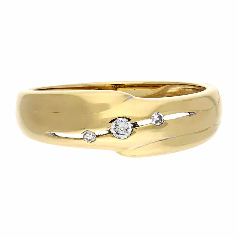 Diamant-Ring Gelbgold