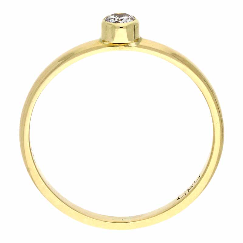 Brillant-Ring Gelbgold