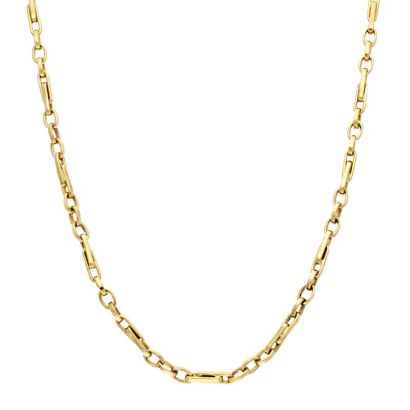 Halskette Gelbgold