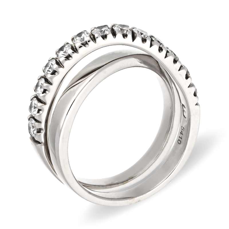 Wempe Brillant-Ring Weißgold