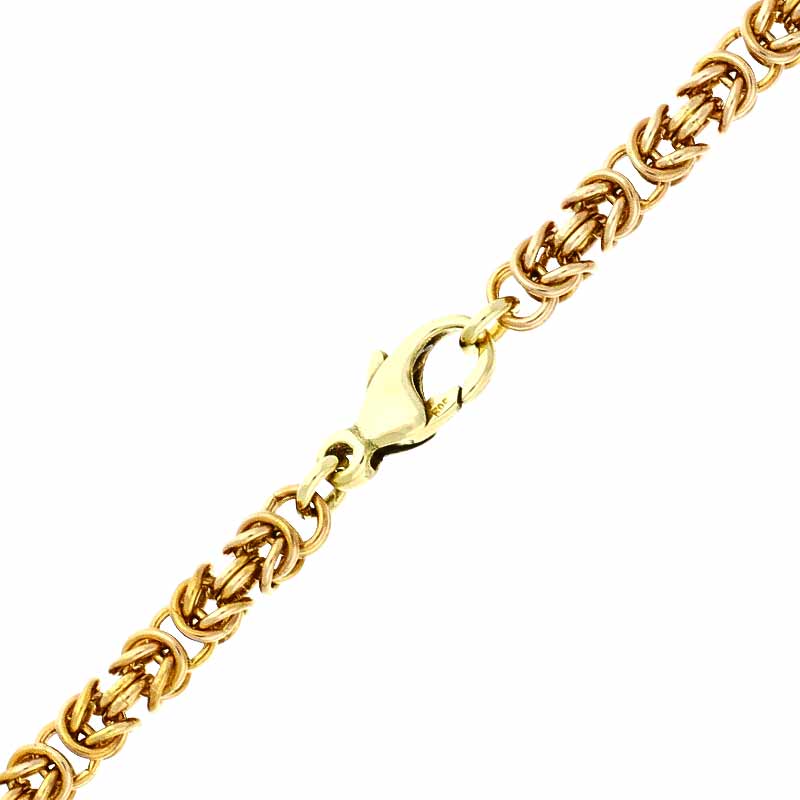 Königskette Gelbgold