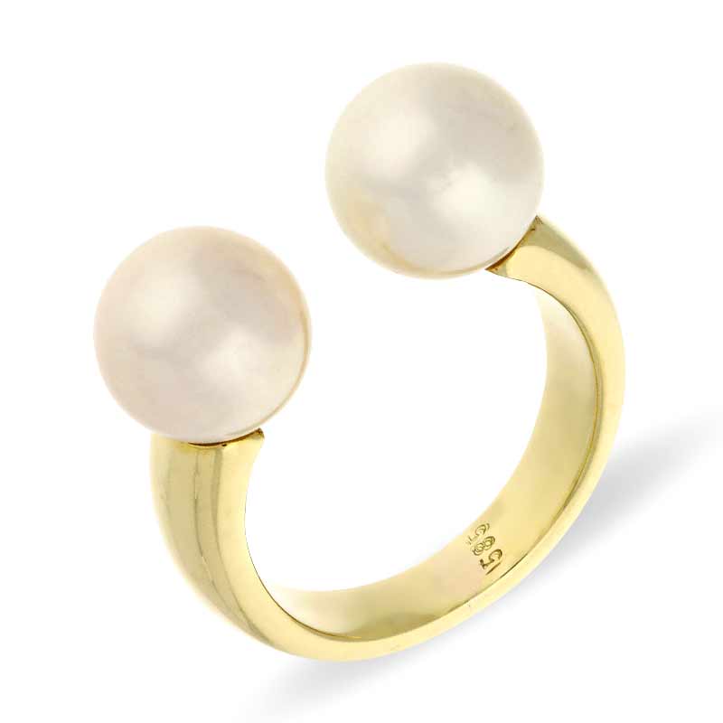 Perl-Ring Gelbgold