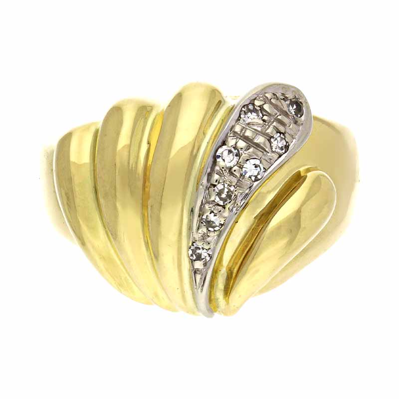 Brillant-Ring Bicolor