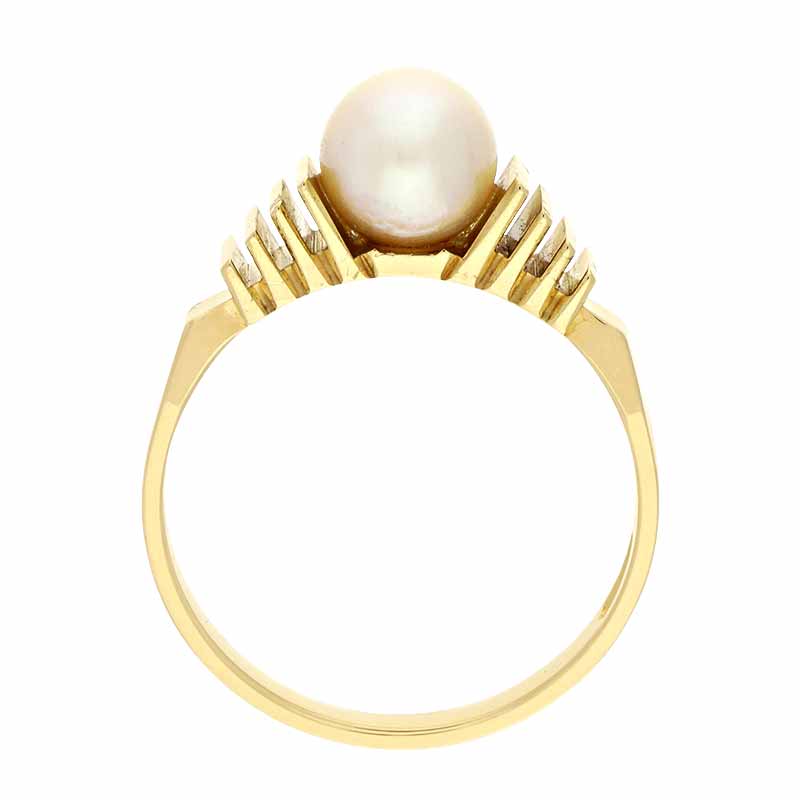 Perl-Ring Gelbgold