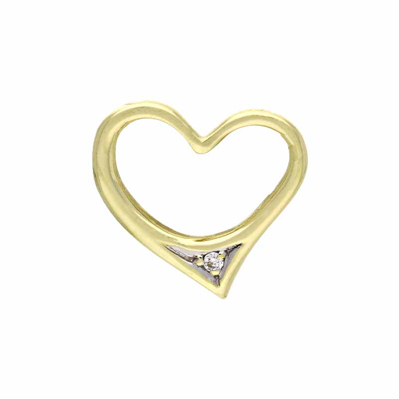 Brillant-Anhänger Gelbgold