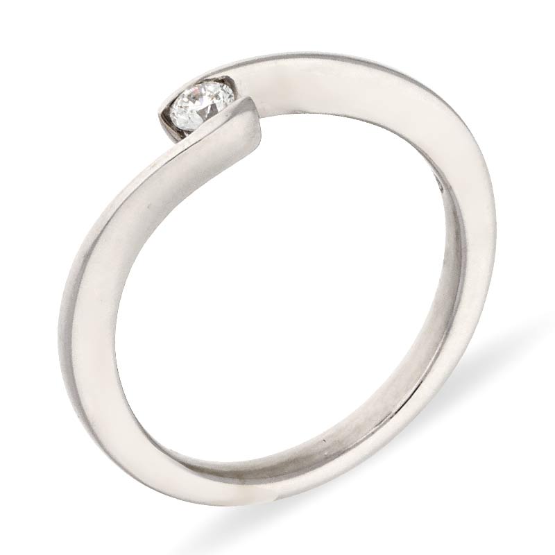 Brillant-Ring Weißgold