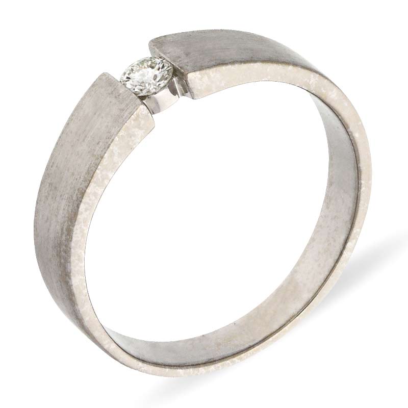 Brillant-Ring Weißgold