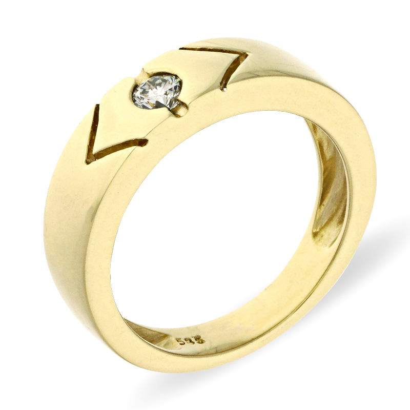 Brillant-Ring Gelbgold