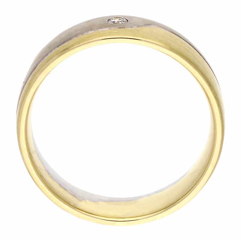 Brillant-Ring Bicolor