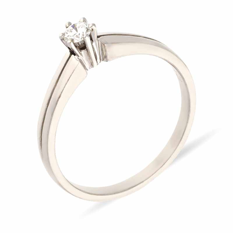 Brillant-Ring Weißgold