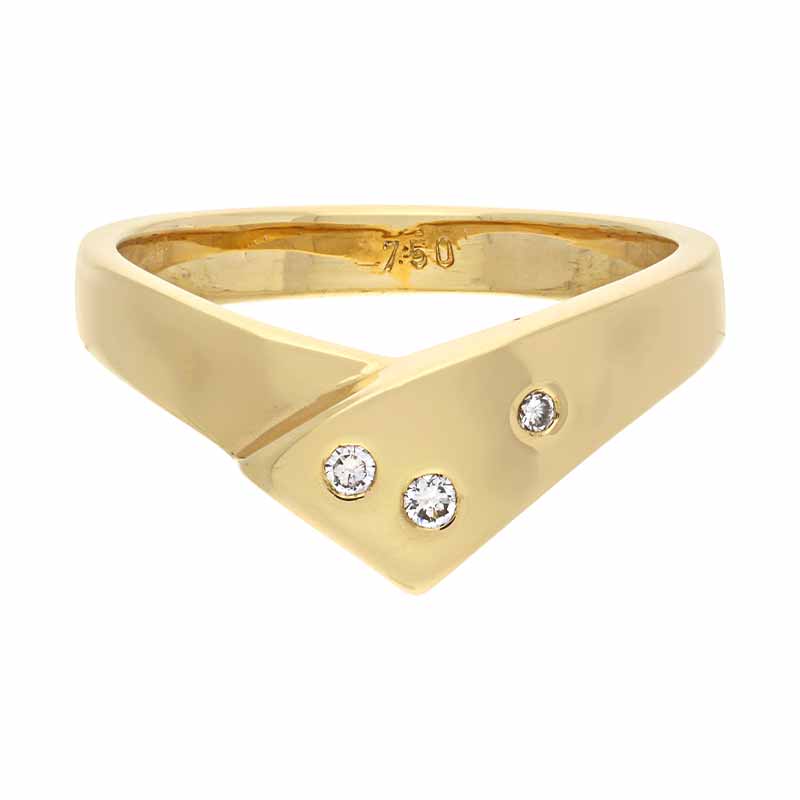 Brillant-Ring Gelbgold
